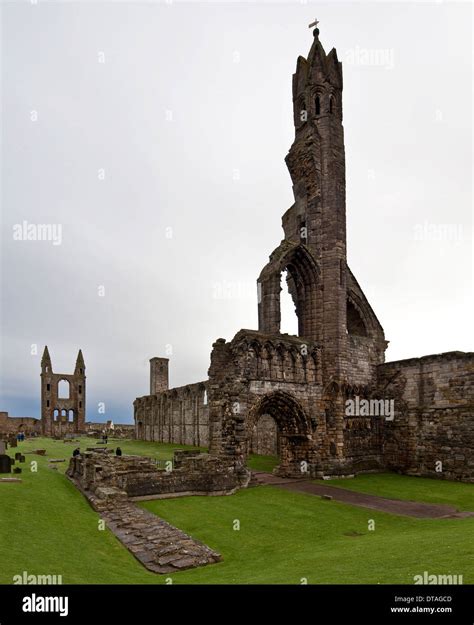 St Andrews, Cathedral, Kathedrale Stock Photo - Alamy