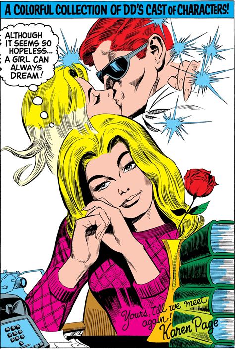 Image - Karen Page (Earth-616) -Daredevil Annual Vol 1 1 004.jpg | Marvel Database | FANDOM ...