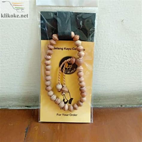 Gelang Kayu Cendana Asli - Klik Oke