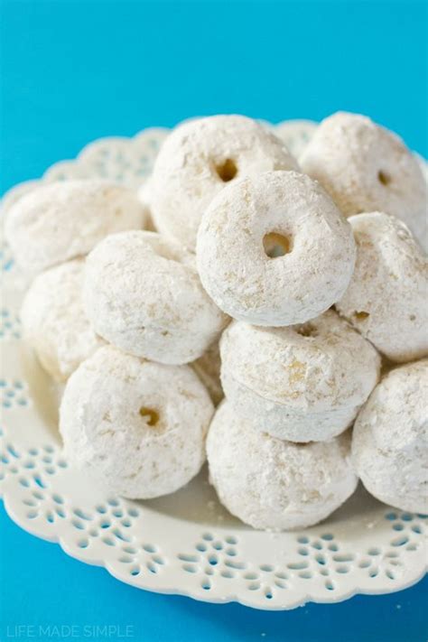 Powdered Sugar Donettes | Recipe | Cooking and baking, Favorite breakfast recipes, Yummy cakes