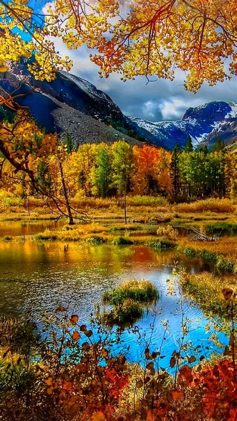 Fall Mountain Scenery Wallpaper