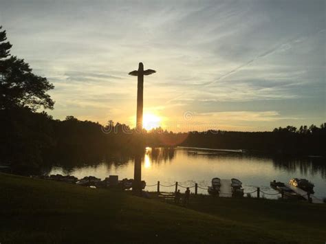 Lions camp stock photo. Image of sunset, lions, wisconsin - 139974870