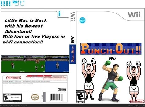 Viewing full size Punch Out Wii box cover