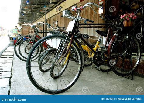 Black Vintage,classic Bicycle Stock Image - Image of imagery, relaxation: 51539541