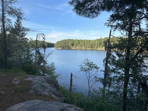 Angleworm Lake Campsite 4 (BWCA Campsite 1899) in the BWCA