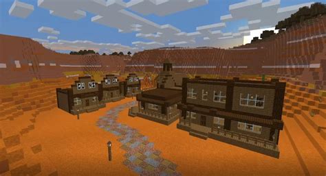 Blank Valley (Wild West Town) Minecraft Map