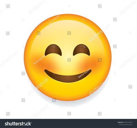 Blushing Emoticon Symbol