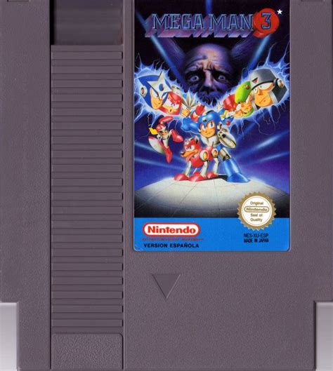 Mega Man 3 (1990) NES box cover art - MobyGames