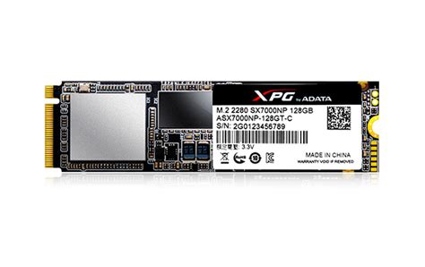 Unidad Solid State SX7000 PCIe Gen3x4 M.2 2280 | XPG
