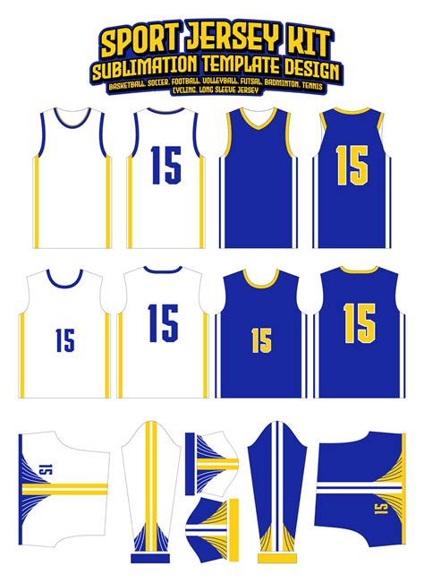 Golden States Warriors Jersey Design Sportswear Pattern Template 27496740 Vector Art at Vecteezy