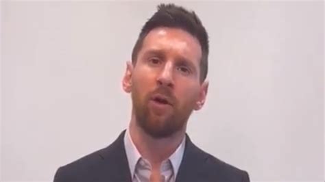 Lionel Messi apologizes to PSG in Instagram video: 'I'm waiting for ...