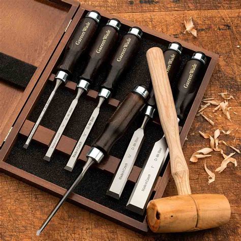 Cabinet Maker's Boxwood Mallet & Chisel Set