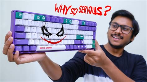 Have You seen the JOKER keyboard? 🤡 - YouTube