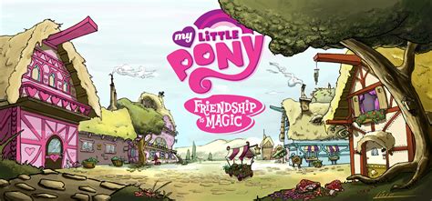 Ponyville Wallpaper by Bering on DeviantArt