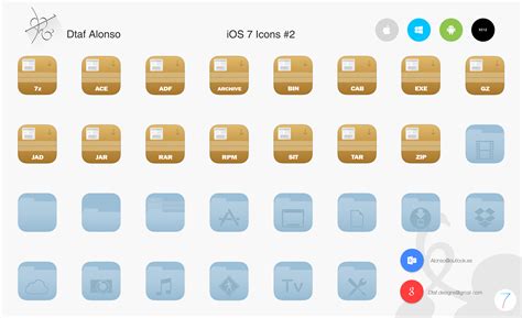 iOS 7 Icons #2 by dtafalonso on DeviantArt