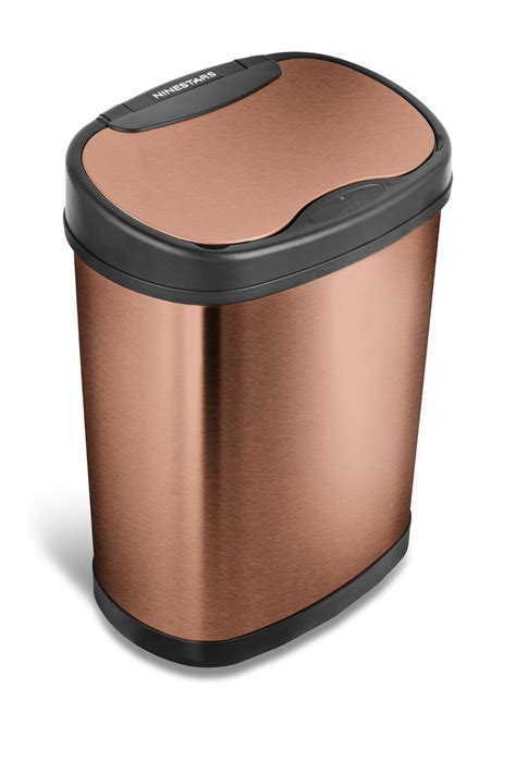 15L Gold Stainless Steel Sensor Trash Can | Nordstromrack | Trash can, Kitchen trash cans, Lid ...