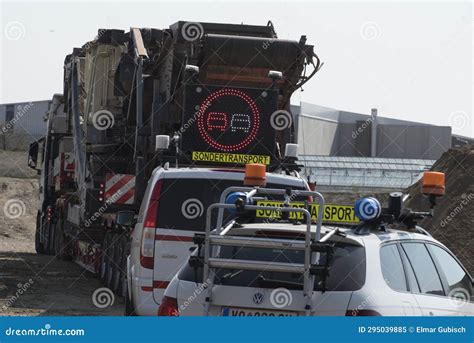 Heavy Load Transport on the Road Editorial Image - Image of system ...