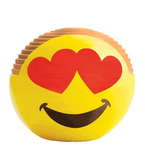 Emoji Heart Eyes Chia Pet® - Chia.com