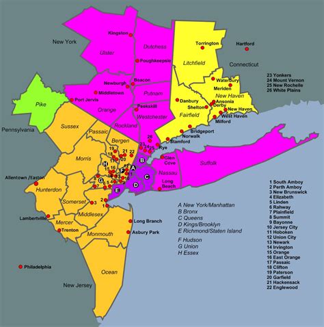 new-york-metropolitan-area-in-map-of-new-york-metro-area - HG