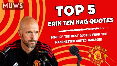 🚨 Top 5 Erik Ten Hag Quotes for Manchester United!! FUNNY! - YouTube