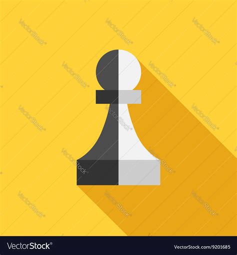 Two-faced traitor pawn Royalty Free Vector Image