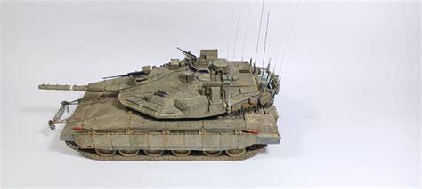 Merkava IV 1/35 - [M]Galerie - Modelarstwo plastikowe - Modelwork