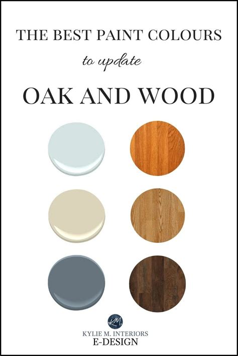 The 16 Best Paint Colours To Go With Oak (or Wood): Trim, Floor, Cabinets and More... - Kylie M ...