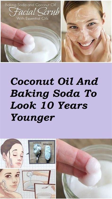 This Is How To Use Coconut Oil And Baking Soda To Look 10 Years Younger - Sweet Oh Joy