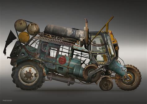 ArtStation - Diesel Punk Vehicles