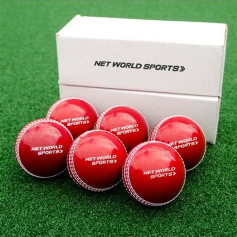 Cricket 'Incrediballs' [Box of 6] Red/Senior | Net World Sports