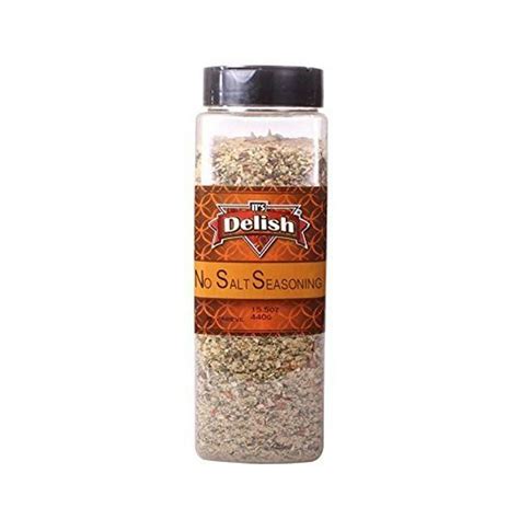 No Salt Seasoning by Its Delish, 19 Oz. Large Jar - Walmart.com - Walmart.com