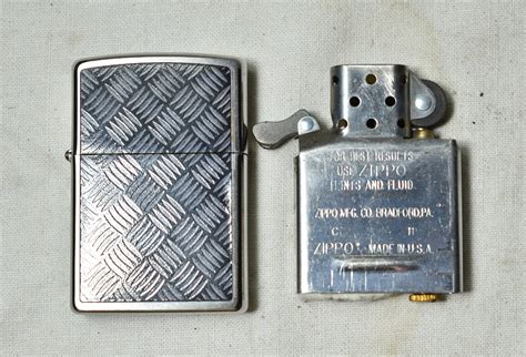 Vintage Zippo Lighter 11 Bradford Made in U.S.A W/design - Etsy