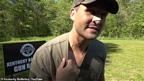 Kentucky YouTuber nearly dies when .50-caliber gun blows up in his face ...