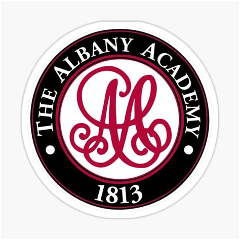 "The Albany Academy Logo" Sticker for Sale by 6sideovo | Redbubble