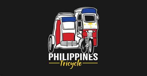 Philippines Tricycle Design Gift Idea - Filipino - Sticker | TeePublic