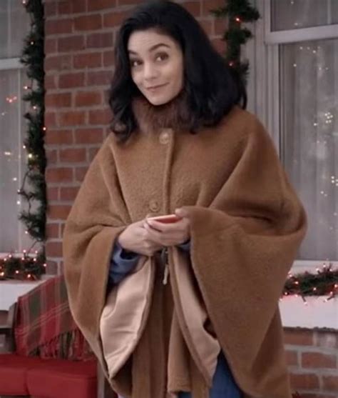 The Knight Before Christmas Brooke (Vanessa Hudgens) Cape Coat | TLC