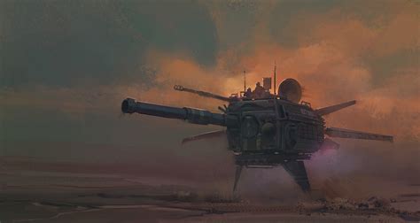 ArtStation - Flying tank