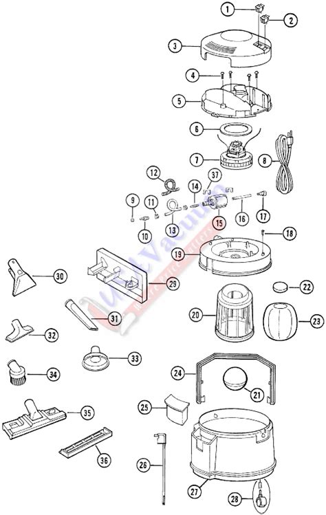 Bissell Little Green Machine Parts Diagram