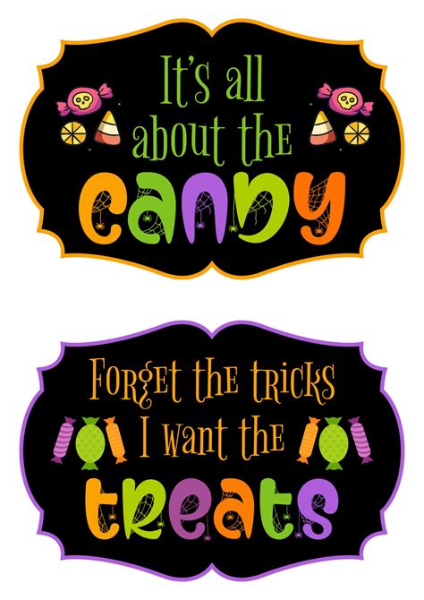 Halloween Jar Labels - 15 Free PDF Printables | Printablee