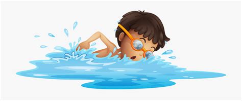 Dive Into Our Collection of Transparent Swimming Clipart