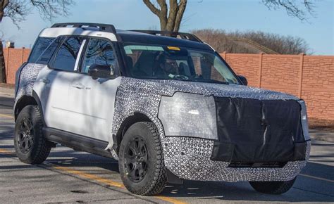 2025 Ford Bronco Sport Looks to Adopt the Mustang's Touchscreen