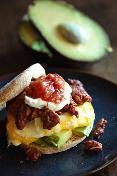 Chorizo and Egg Breakfast Sandwich - Country Cleaver