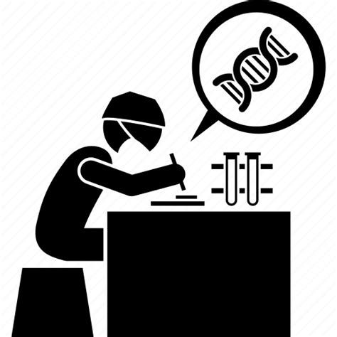 Clinical, examination, gene, genetic, lab, test, testing icon ...