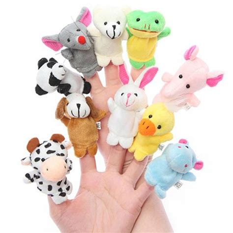 Buy Styleys Animal Finger Puppets - Set of 10 Online at Low Prices in India - Amazon.in