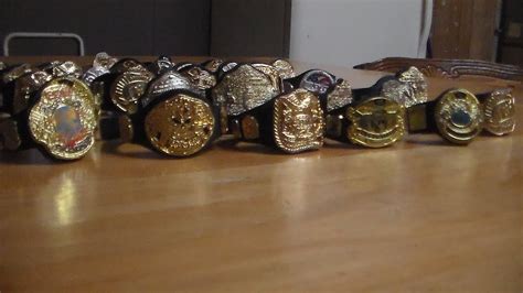 WWE WWF TOY BELT COLLECTION REVIEW! - YouTube