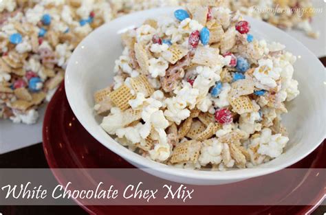 White Chocolate Chex Mix Recipe! - Passion For Savings