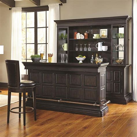 Burton Home Bar Set Pulaski Furniture | FurniturePick