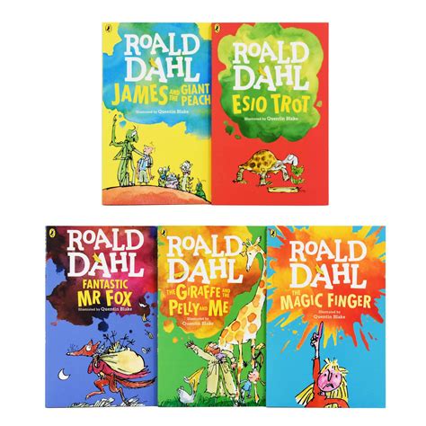 Roald Dahl Collection 5 Book Box Set - Ages 7-9 - Paperback — Books2Door