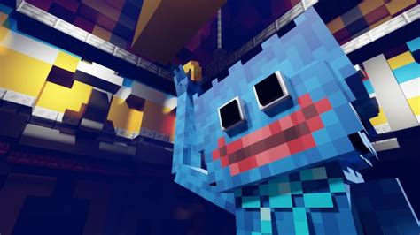 Poppy Playtime Addon (1.19, 1.18) - Play as Huggy Wuggy - Mc-Mod.Net