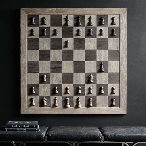 RH Chess Board: A Classic Game Turned Interactive Wall Art